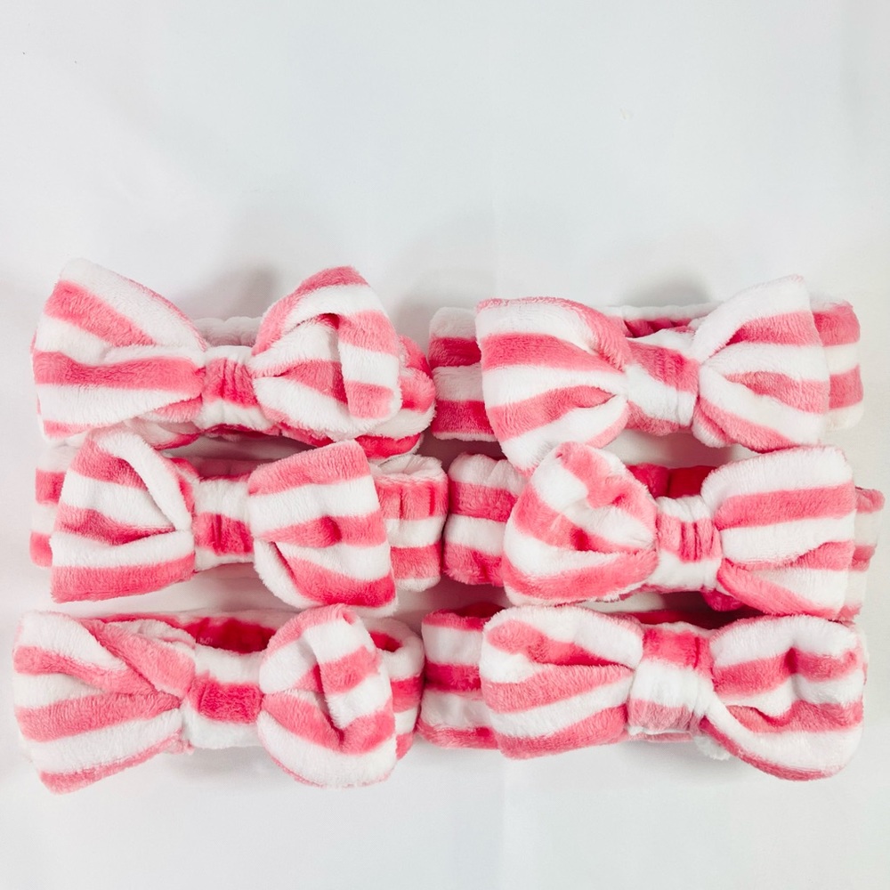 Bow Spa Headband Party Favors- Pack of 6